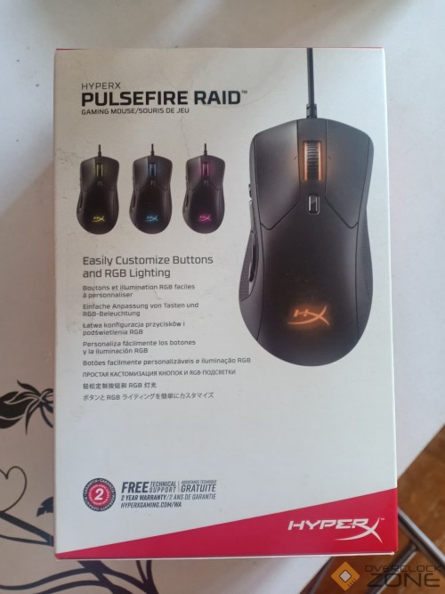 Как разобрать hyperx pulsefire raid