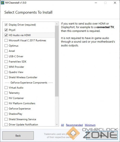 selected recommended