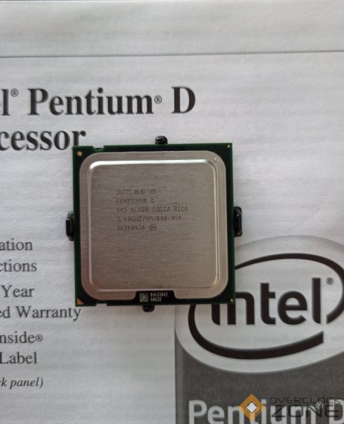 Intel pentium d 945 разгон