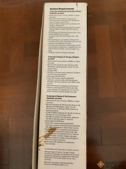 Age of Empires Collector Edition 3